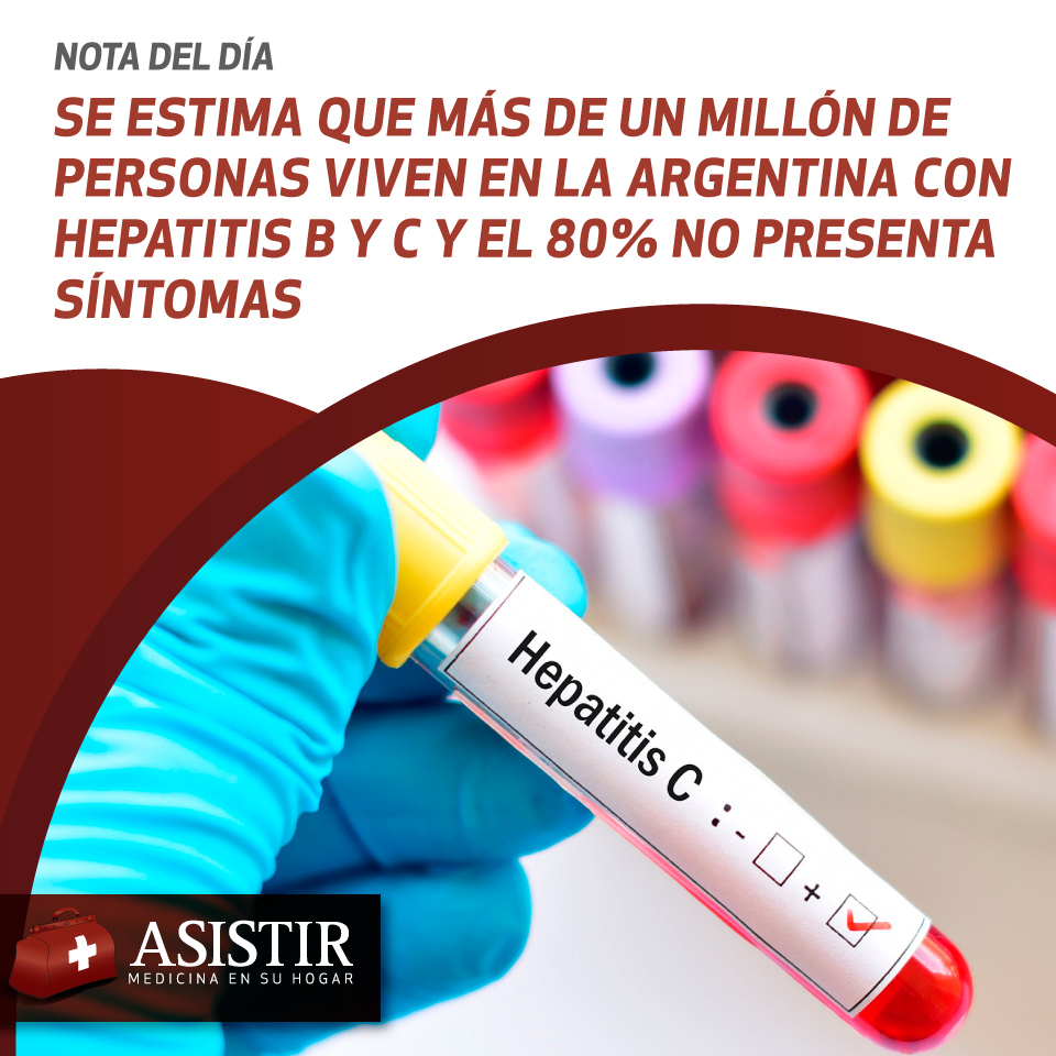 Se estima que más de un millón de personas viven en la Argentina con hepatitis B y C y el 80% no presenta síntomas