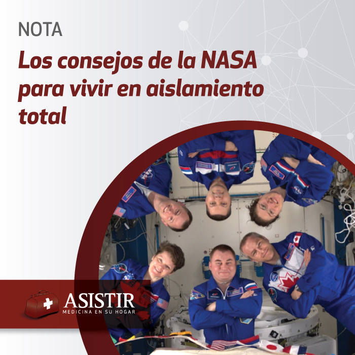 Los consejos de la NASA para vivir en aislamiento total