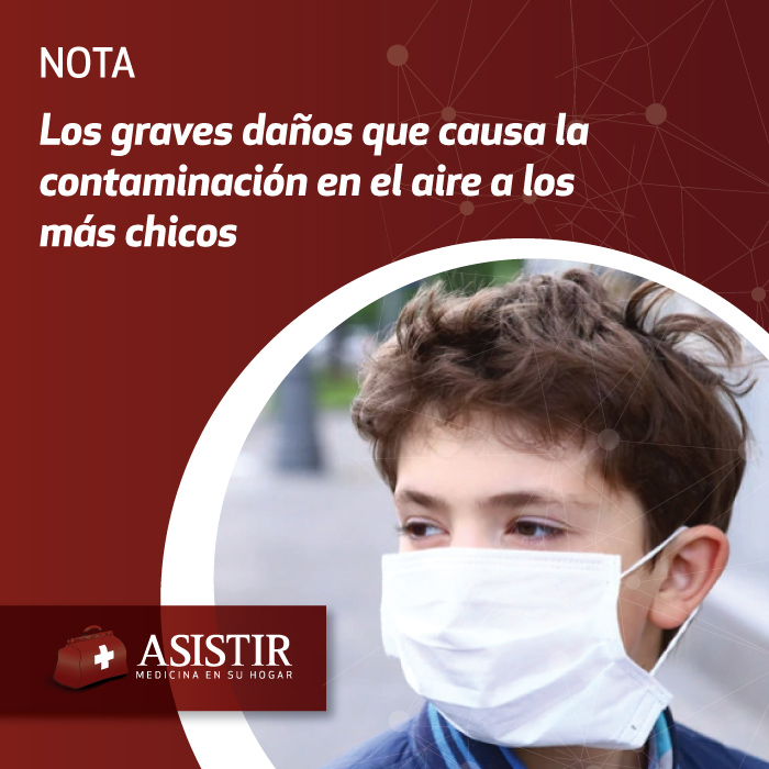 Los graves daños que causa la contaminación en el aire a los más chicos, según la OMS