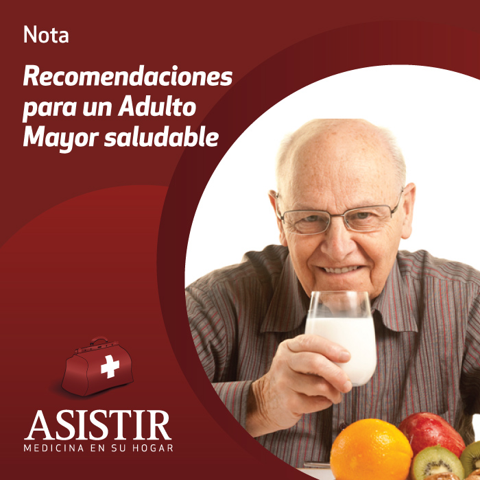 Recomendaciones para un Adulto Mayor saludable