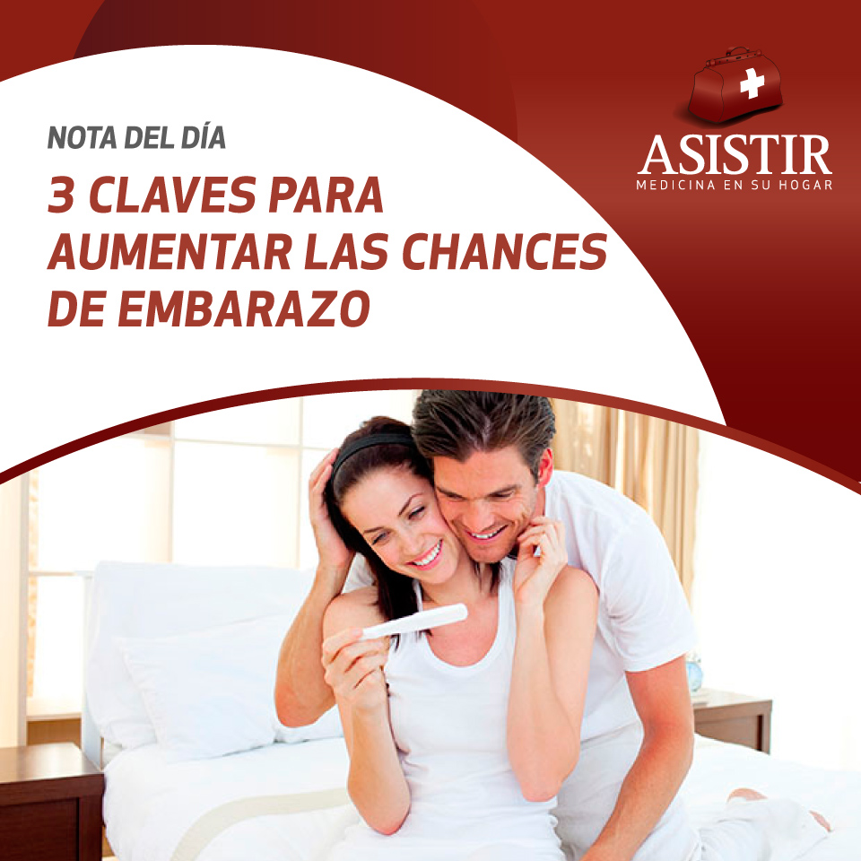 3 claves para aumentar las chances de embarazo