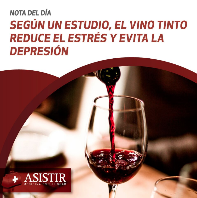 Según un estudio, el vino tinto reduce el estrés y evita la depresión